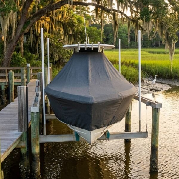 Everglades 260 T-Top Boat Cover & Canvas