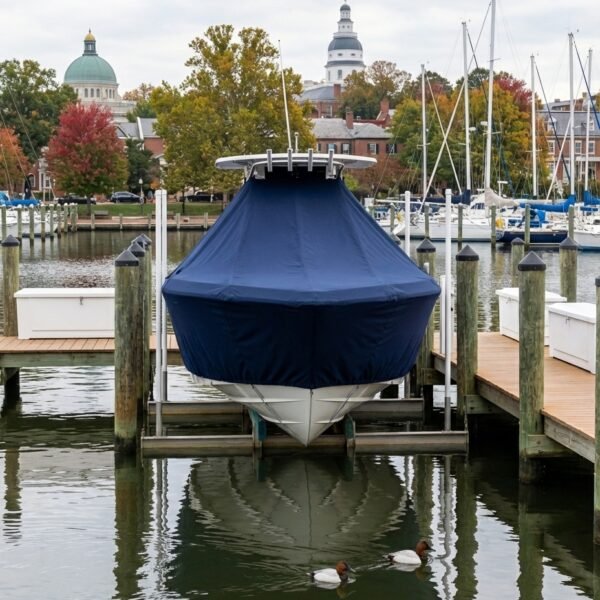 Everglades 270 T-Top Boat Cover & Canvas