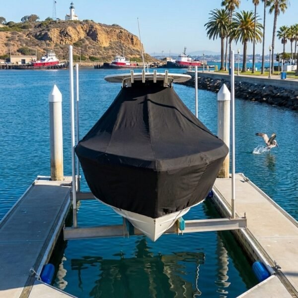 Everglades 273 T-Top Boat Cover & Canvas
