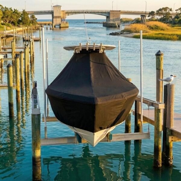 Everglades 275 T-Top Boat Cover & Canvas