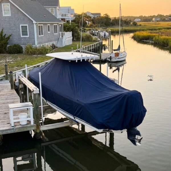 Grady White 226 Seafarer T-Top Boat Cover & Canvas