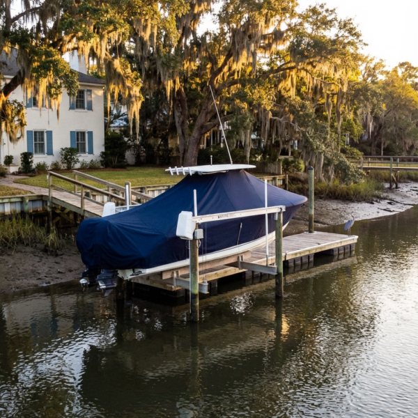 Grady White 231 Coastal Explorer T-Top Boat Cover & Canvas