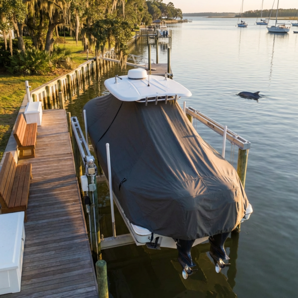 Grady White 255 Freedom T-Top Boat Cover & Canvas