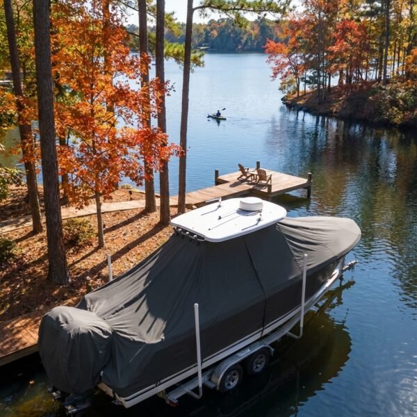 Grady White 282 Sailfish T-Top Boat Cover & Canvas