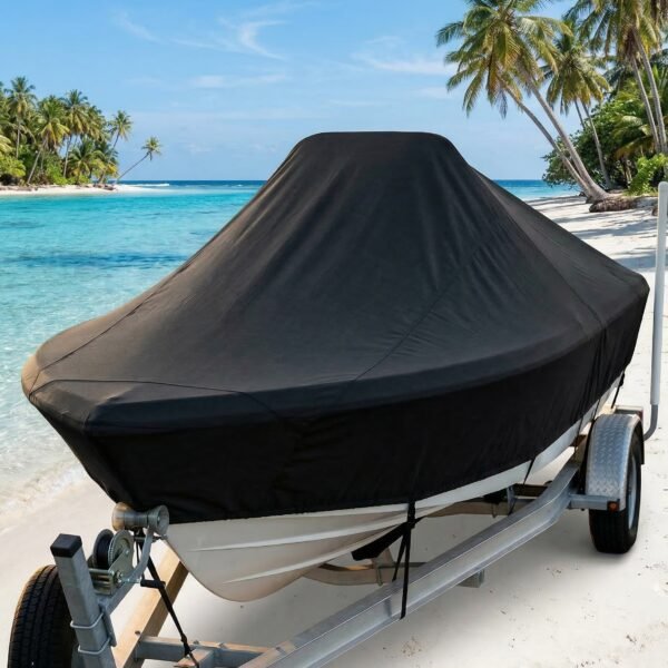 Key West 176 Sportsman Center Console Boat Cover & Canvas