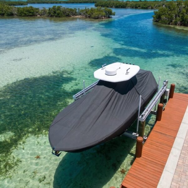 Key West 177 Skiff T Top Boat Cover & Canvas