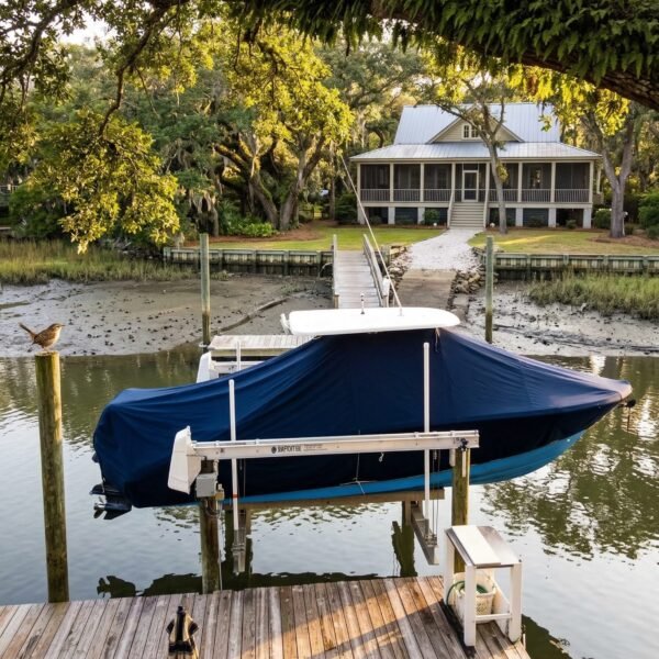 Key West 189 FS T Top Boat Cover & Canvas