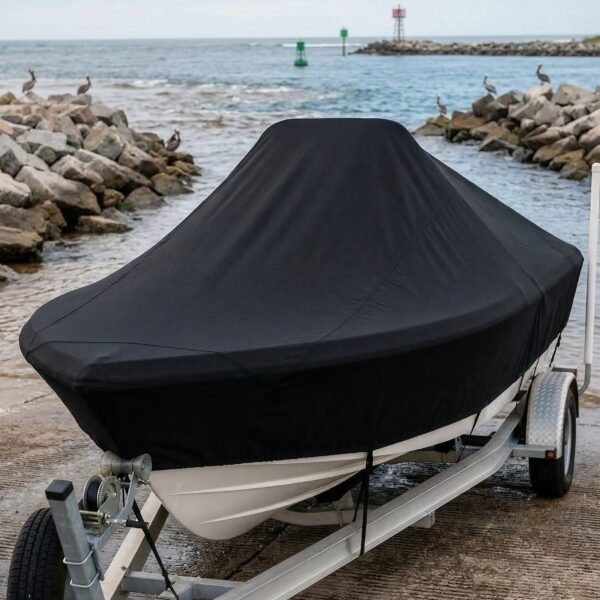 Key West 203 Center Console Boat Cover & Canvas