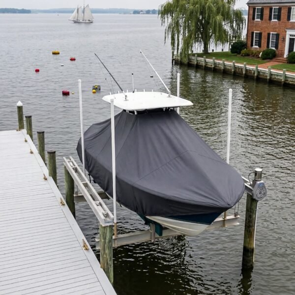 Key West 203 FS T Top Boat Cover & Canvas