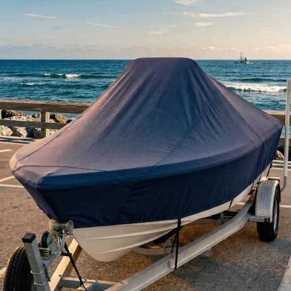 Key West 219 Center Console Boat Cover & Canvas