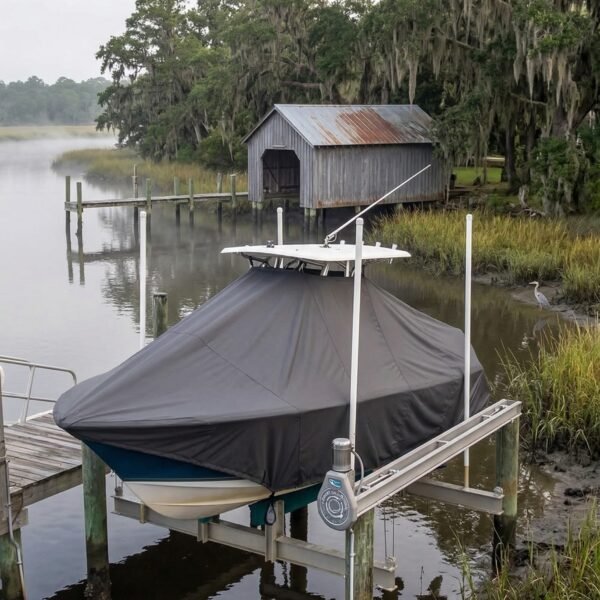 Key West 230 BR T Top Boat Cover & Canvas