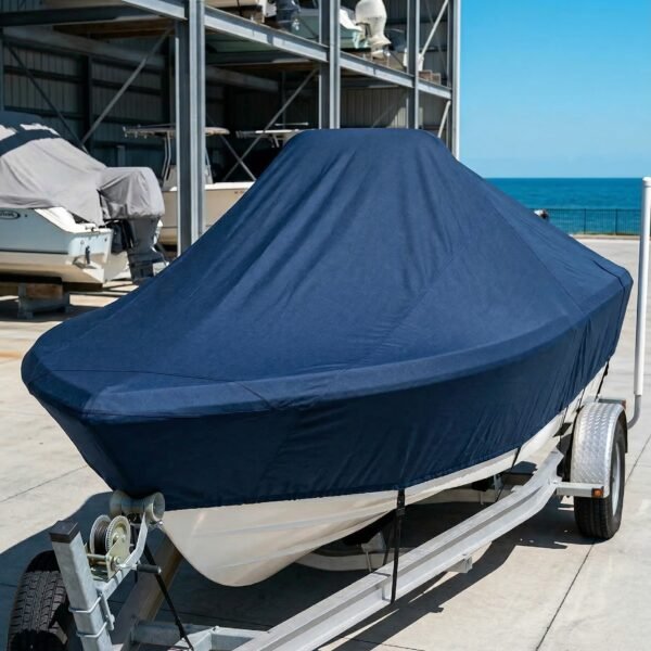 Key West 239 FS Center Console Boat Cover & Canvas