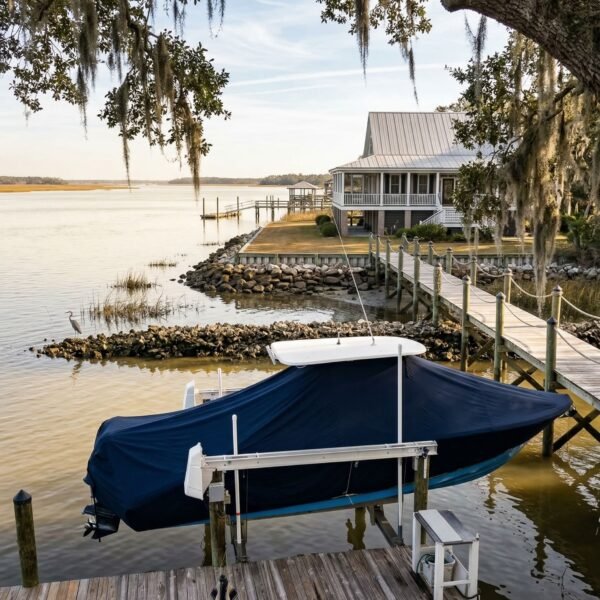 Key West 239 FS T Top Boat Cover & Canvas