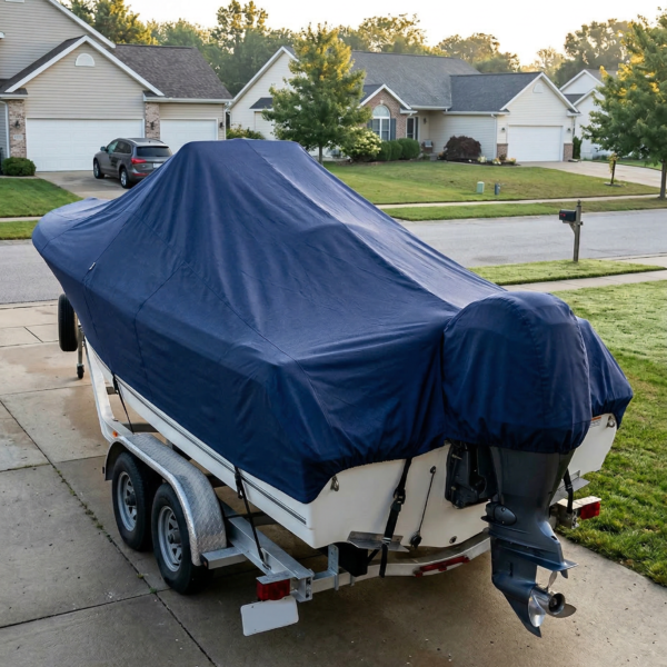 Sea Hunt 196 Center Console Boat Cover & Canvas
