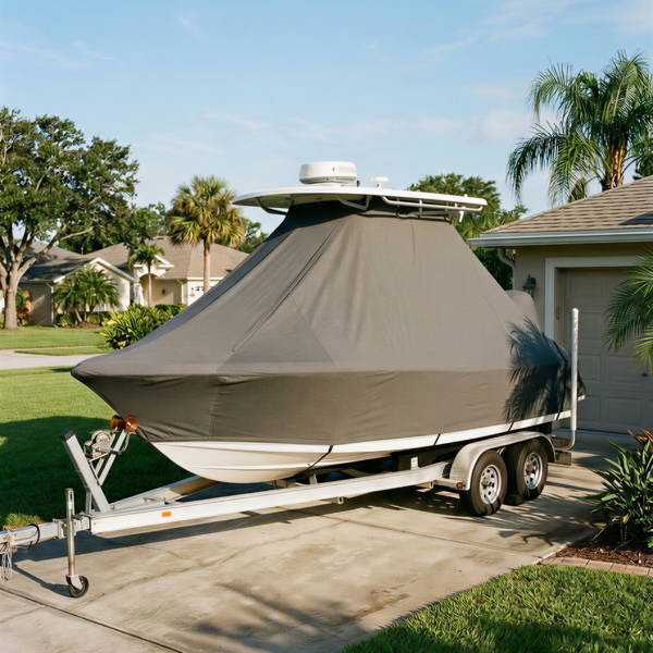 Sea Hunt 20 (BXBR) T-Top Boat Cover & Canvas
