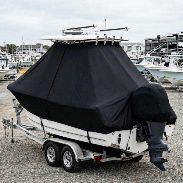Sea Hunt 207 T-Top Boat Cover & Canvas