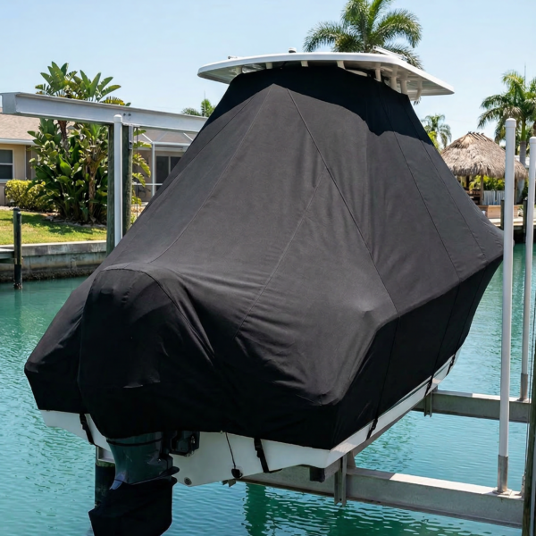 Sea Hunt 210 Ultra T-Top Boat Cover & Canvas