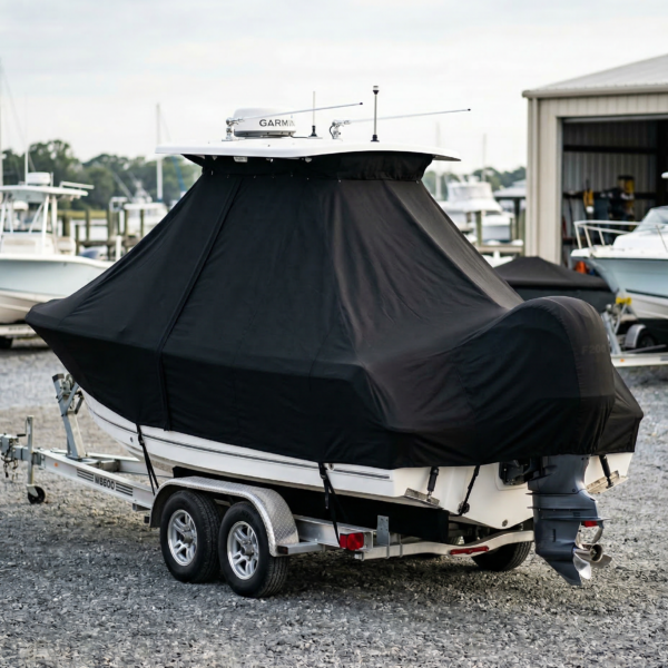 Sea Hunt 219 Ultra T-Top Boat Cover & Canvas