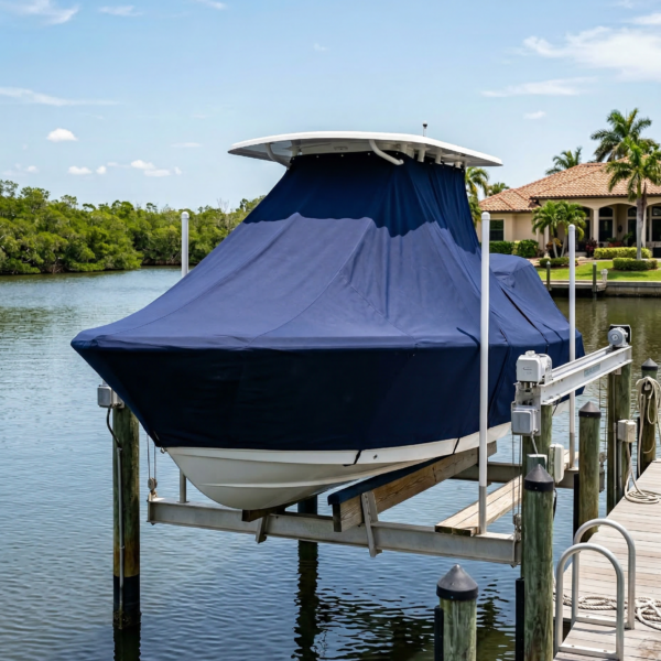 Sea Hunt 22 BX Pro T-Top Boat Cover & Canvas