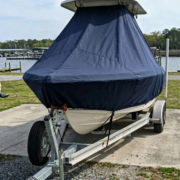 Sea Hunt 220 Triton T-Top Boat Cover & Canvas