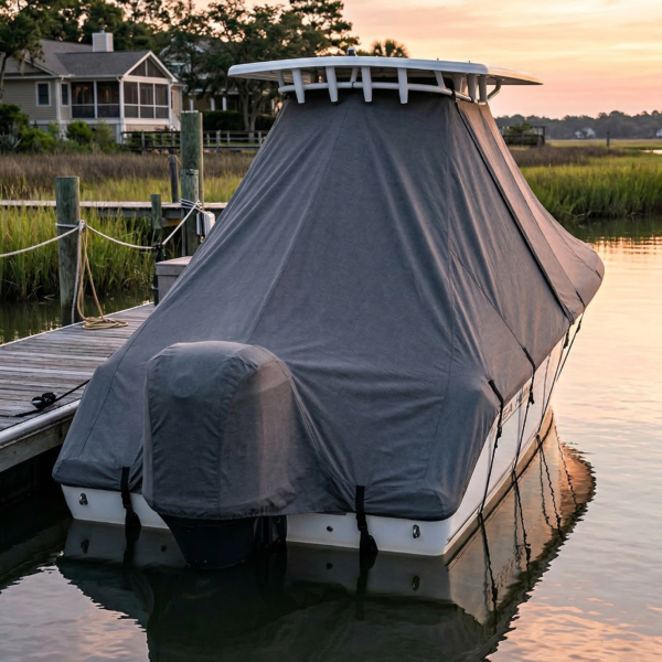 Sea Hunt 23 Escape T-Top Boat Cover & Canvas