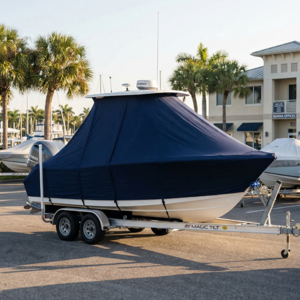 Sea Hunt 239 SE T-Top Boat Cover & Canvas