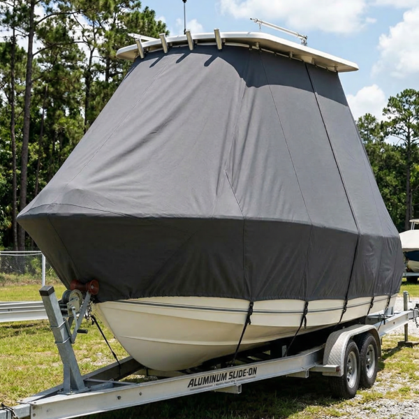 Sea Hunt 260 T-Top Boat Cover & Canvas