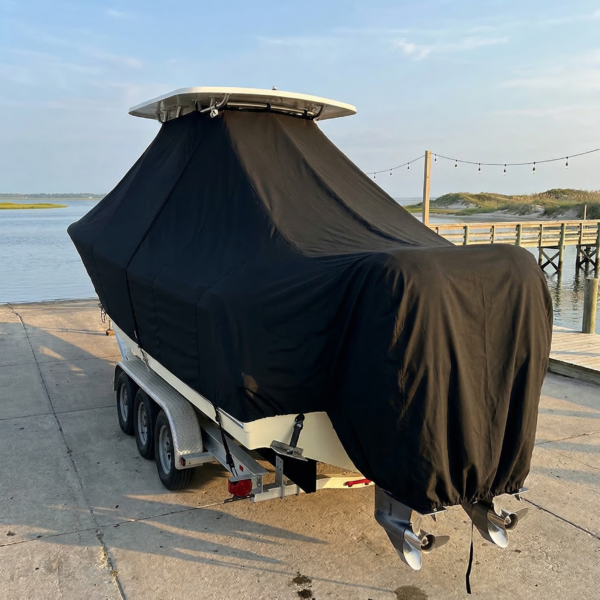 Sea Hunt 28 Gamefish T-Top Boat Cover & Canvas