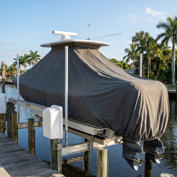Sea Hunt 290 T-Top Boat Cover & Canvas