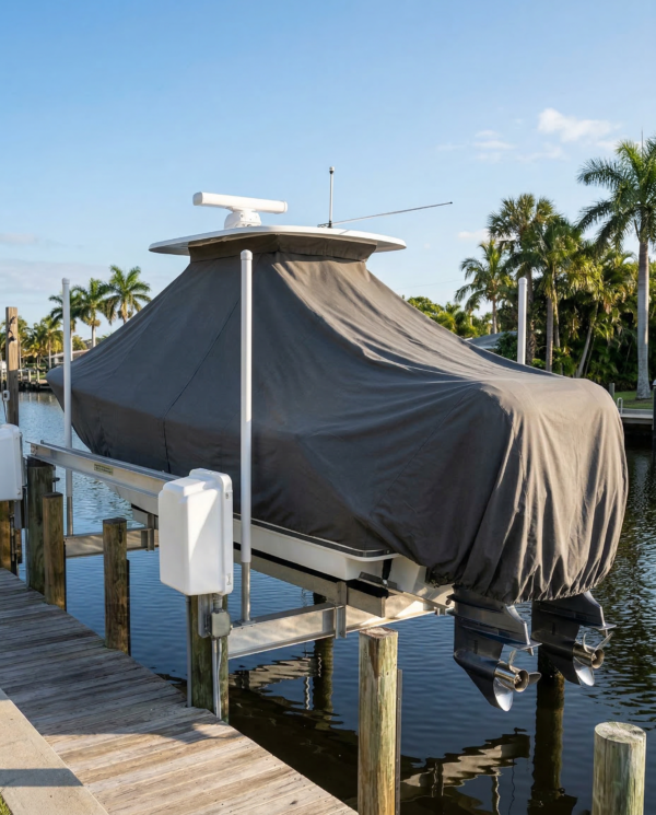 Sea Hunt 290 T-Top Boat Cover