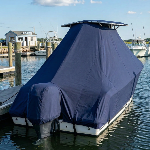 Sea Hunt 240 T-Top Boat Cover & Canvas
