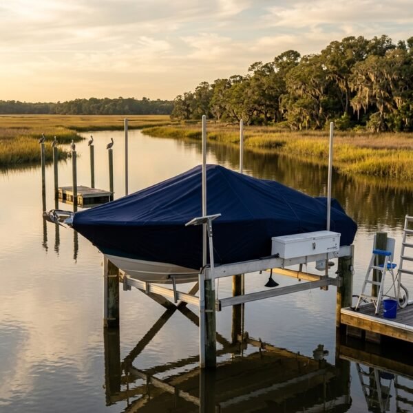 Sportsman 207 Masters Center Console Boat Cover & Canvas