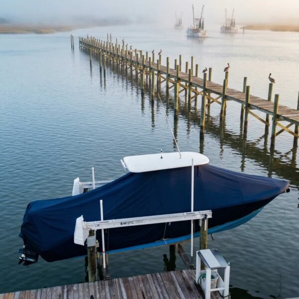 Sportsman 232 Open T-Top Boat Cover & Canvas