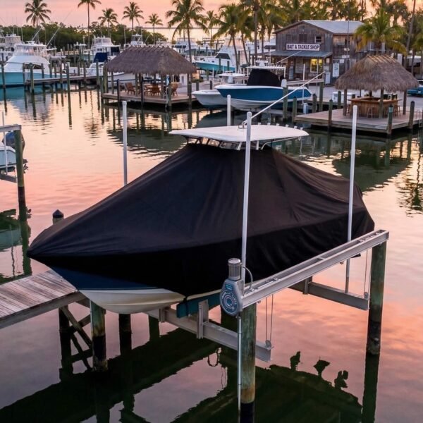 Sportsman 312 Open T-Top Boat Cover & Canvas