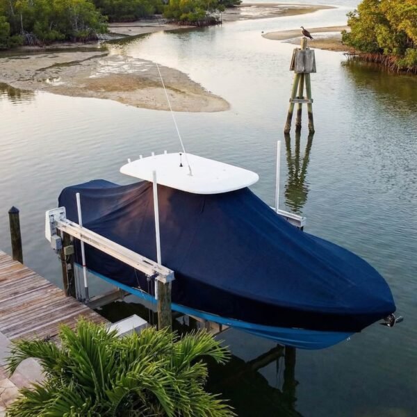 Sportsman 352 Open T-Top Boat Cover & Canvas