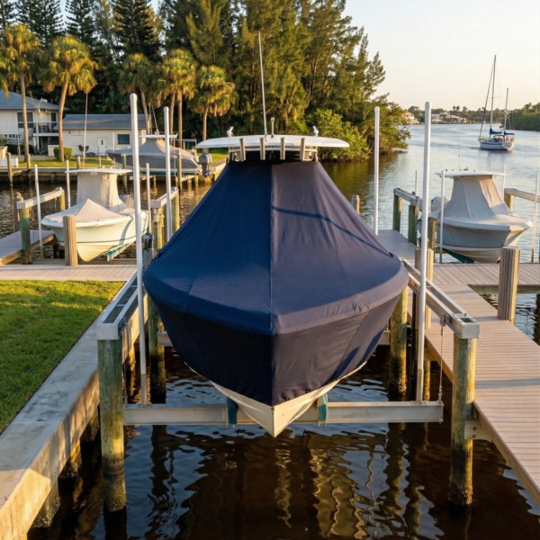 Aquasport 224 Osprey T-Top Boat Cover & Canvas