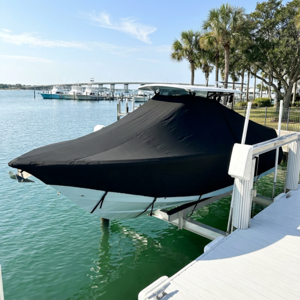 Bluewave 2400 Pure Bay T-Top Boat Cover & Canvas