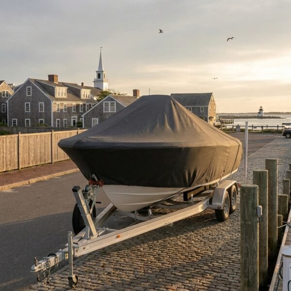 Boston Whaler 130 Sport center console boat cover