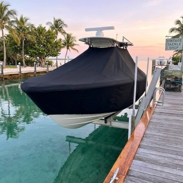 Boston Whaler 17 Montauk T-Top Boat Cover & Canvas