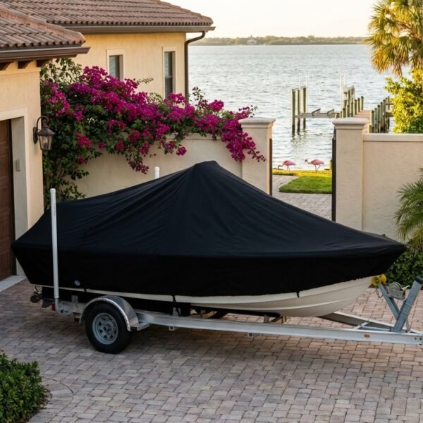 Boston Whaler 170 Super Sport center console boat cover