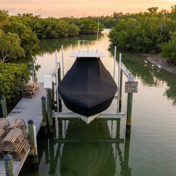 Boston Whaler 180 Dauntless T-Top Boat Cover & Canvas