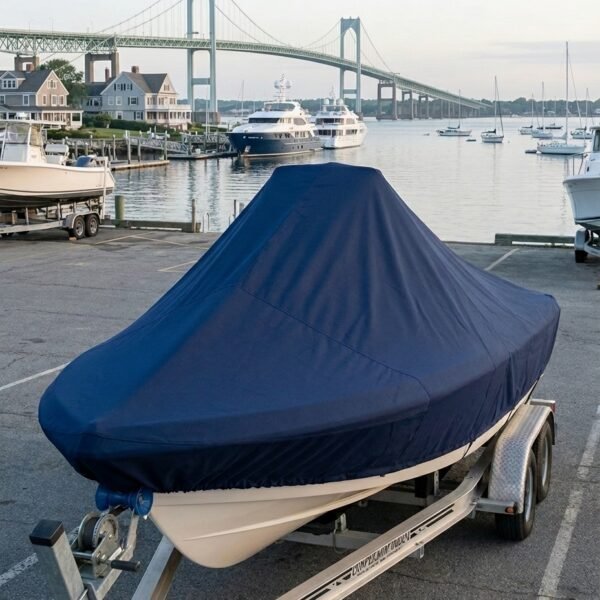 Boston Whaler 190 Montauk center console boat cover
