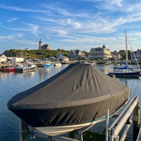 Boston Whaler 190 Outrage center console boat cover