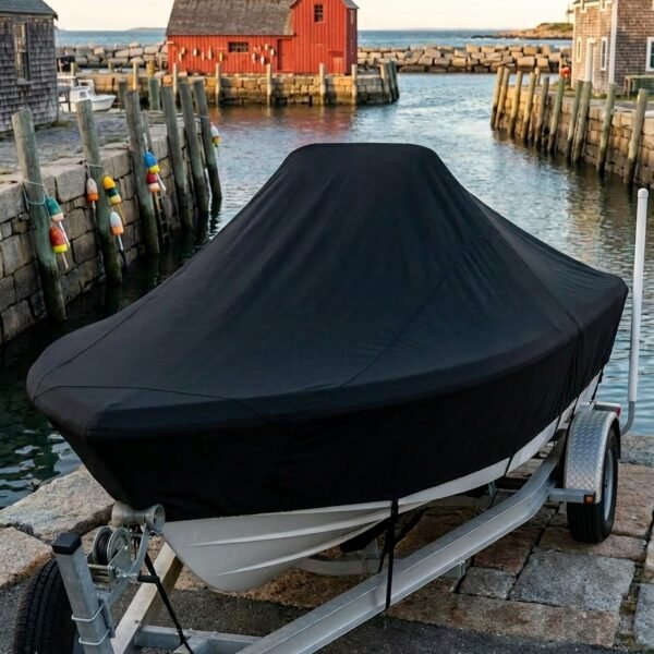 Boston Whaler 210 Montauk center console boat cover