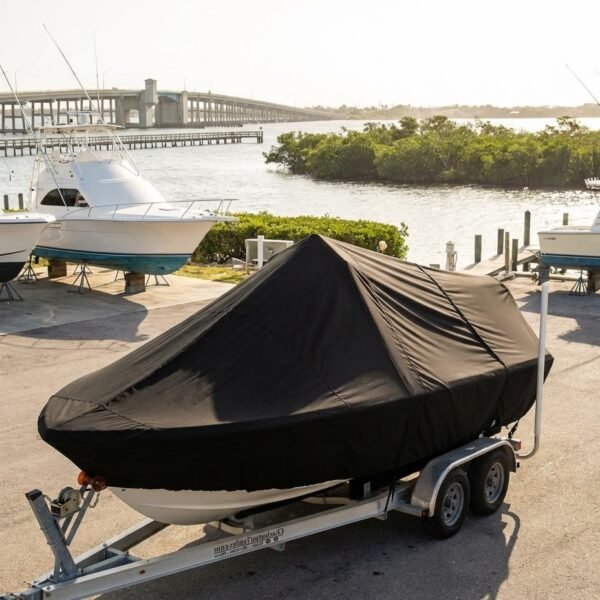 Boston Whaler 230 Vantage center console boat cover