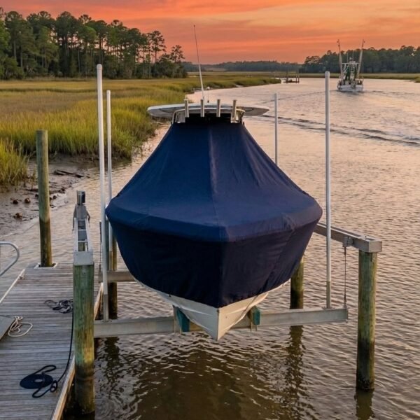 Boston Whaler 240 Dauntless T-Top Boat Cover & Canvas