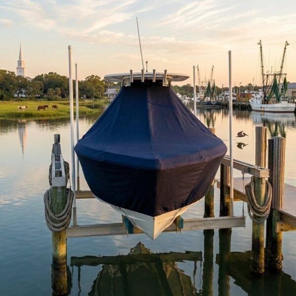 Boston Whaler 250 Outrage T-Top Boat Cover & Canvas