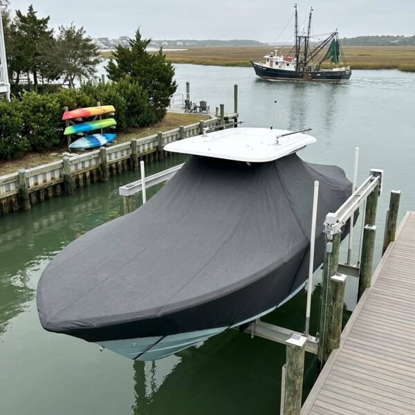 Boston Whaler 270 Dauntless T-Top Boat Cover & Canvas