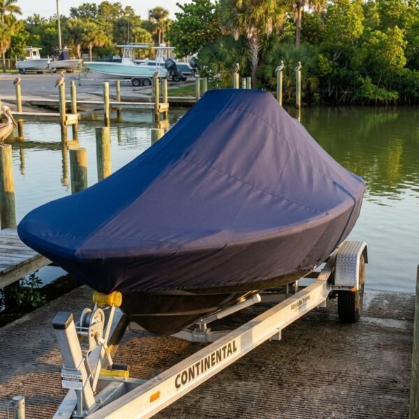 Cobia 21 Bay Center Console Boat Cover & Canvas