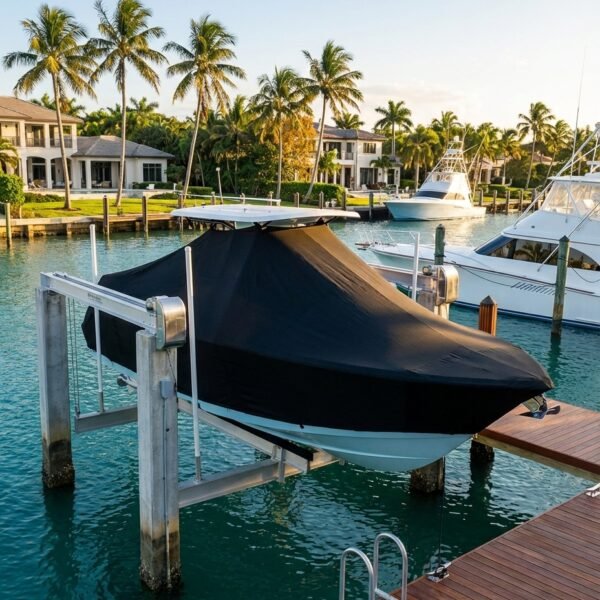 Cobia 217 T-Top Boat Cover & Canvas